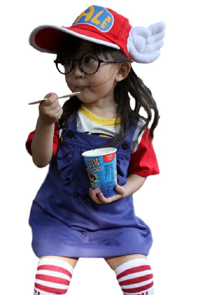 Amazon.co.jp: アラレちゃん 風 衣装 帽子 グッズ tシャツ ハロウィン
